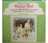 Hans Lenzer & Chor und Orchester der Städtischen Oper Berlin / Rita Streich / Fritz Hoppe / Irma Beilke / Traute Richter / Sebastian Hauser u.a. - Strauß: Wiener Blut (Musikalische Gesamtaufnahme) [Vinyl LP] [Schallplatte]
