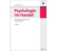 Hans-Otto Schenk Psychologie im Handel (Tapa blanda) (Importación USA)