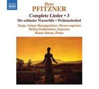 Hans Pfitzner Hans Pfitzner: Complete Lieder - Volume 3 (CD) (Importación USA)