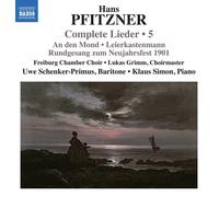 Hans Pfitzner Hans Pfitzner: Complete Lieder - Volume 5 (CD) (Importación USA)
