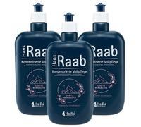 Hans Raab Cuidado completo concentrado suave flor de montaña 3 x 500 ml I Limpiador universal para el hogar, el jardín y el coche I Económico, versátil, respetuoso con el medio ambiente y respetuoso