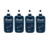 Hans Raab - Perfume concentrado de cuidado completo, suave flor de montaña, 4 x 500 ml, limpiador universal para el hogar, el jardín y el coche, económico, versátil, respetuoso con el medio ambiente y