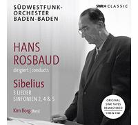 Hans Rosbaud - 3 Lieder Symphonies N 2 4 5