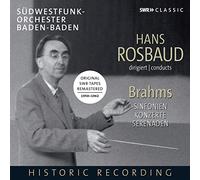 Hans Rosbaud dirige Brahms