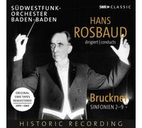 Hans Rosbaud Hans Rosbaud Conducts Bruckner: Sinfonien 2- (CD) (Importación USA)