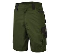 Hans Schäfer Workwear HSW Professional - Pantalones Cortos de Trabajo para Hombre - Pantalones Cortos/Bermudas a la Moda con Bolsillos Variados para Herramientas - Oliva, 46