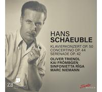 Hans Schaeuble Hans Schaeuble: Klavierkonzert, Op. 50/Con (CD) (Importación USA)