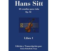 Hans Sitt Op. 32: Estudios para viola Libro 1