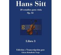 Hans Sitt Op. 32: Estudios para viola Libro 3