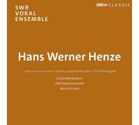 Hans Werner Hen Hans Werner Henze: Lieder Von Einer Insel (CD) (Importación USA)