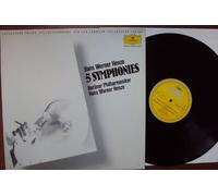 Hans Werner Henze - 5 Symphonies. Hans Werner Henze Stereo