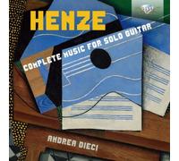 Hans Werner Henze Henze: Complete Music for Solo Guitar (CD) (Importación USA)