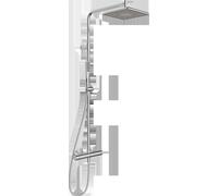 HANSA HANSAAURELIA Grifería para ducha efecto lluvia, 1 chorro, 47199113, Color: cromado