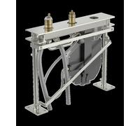 HANSA HANSAcompact cuerpo de instalación oculto para mezclador de bañera, 3 orificios, 600 mm, 53010300