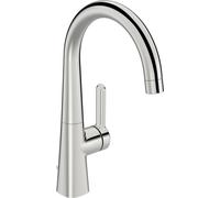 HANSA HANSADESIGNO Mezclador de lavabo Style, 167 mm de proyección, con desagüe automático, 51032293