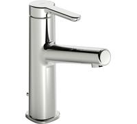 HANSA HANSADESIGNO Mezclador de lavabo Style, proyección de 128 mm, con desagüe automático, 51832283