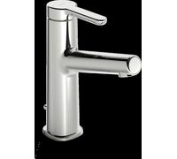 HANSA HANSADESIGNO Mezclador de lavabo Style, proyección de 128 mm, con juego de desagüe, 51832283