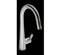 HANSA HANSADESIGNO Style Comfort grifo monomando de cocina, independiente, 231 mm de proyección, 51362283, Color: cromado