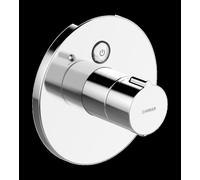 HANSA HANSAELECTRA Grifería de ducha, mural, a pilas, Bluetooth, 3 V, cromo, 81919009