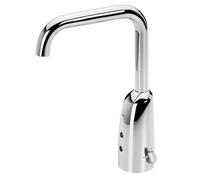 Hansa Hansaelectra Mezclador de lavabo, funcionamiento con pilas, Bluetooth, proyección de 170 mm, 64442219