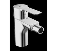HANSA HANSALIGNA, mezclador monomando para bidé, con desagüe automático, proyección: 100 mm, cromo, 06063203