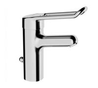 HANSA HANSAMEDIPRO protec mezclador de lavabo, con tirador, palanca, proyección 120 mm, cromo, 01612105