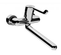 HANSA HANSAMEDIPRO protec mezclador de lavabo, proyección 311 mm, cromo, palanca de seguridad, 02582202