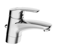 HANSA HANSAMIX mezclador de lavabo, con juego de desagüe, caño giratorio, con freno de agua, proyección: 157mm, 01192183