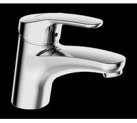 HANSA HANSAMIX mezclador de lavabo, sin juego de desagüe/agujero extraíble, con freno de agua, proyección: 141 mm, 01082183