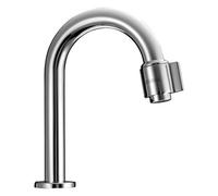 HANSA HANSANOVA Mezclador de lavabo sin desagüe automático, independiente, 127 mm de proyección, 00918101