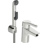 HANSA HANSAPALENO Mezclador de lavabo con ducha funcional, cromo, 56402203