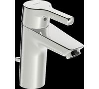 HANSA HANSAPALENO XL Mezclador de lavabo, 110 mm de proyección, con tirador, cromo, 56412203