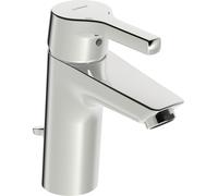 HANSA HANSAPALENO XL Mezclador de lavabo, 110 mm de saliente, con tirador, cromo, 56412203