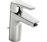 HANSA HANSAPOLO Mezclador monomando de lavabo, 6 l/min., con juego de desagüe, caño 110 mm, 5148229300066, 51502293