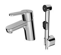 HANSA HANSAPRIMO mezclador de lavabo, con ducha funcional, sin desagüe automático, proyección: 107 mm, 49462203
