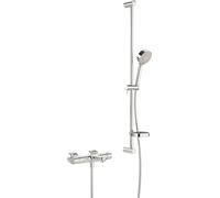HANSA HANSAprisma mezclador de bañera y ducha, tamaño de la ducha de mano, 95 mm, 3 chorros, 48102131