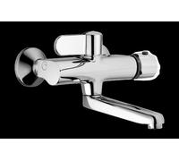 HANSA HANSATEMPRA Mezclador de lavabo, de pared, 245 mm de proyección, cromado, 08382212