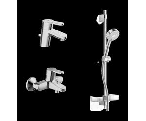 HANSA Juego de mezclador HANSAPRIMO, cromo, 49000000