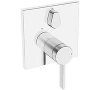 Hansa - Loft Emb. Cuadrado Bluebox Monomando 2 Vias Cromo (87609003)