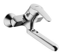 Hansa Mezclador de lavabo de pared Hansamix caño giratorio 235 mm