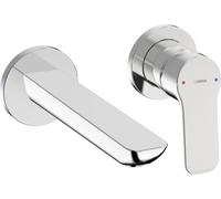 HANSA Mezclador de lavabo HANSABASIC, 185 mm de proyección, cromo, 55602103