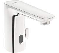 HANSA Mezclador de lavabo HANSAELECTRA, 3 V, Bluetooth, 117 mm de proyección, cromo, 92002219