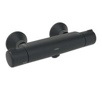 HANSA MICRA - Termostato de ducha con protección antiescaldaduras a 38 °C y función ThermoCool, ahorro de agua con EcoFlow 11,4 l/min, grifo mezclador para baño, grifo de baño, termostato de ducha