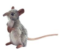 Hansa - Ratón de pie de peluche (12 cm)
