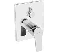 Hansa - Twist Emb. Cuadrado Bluebox Monomando 2 Vias Valvula Seguridad Cromo (89843083)