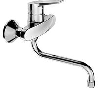 Hansa - Twist Monomando Lavabo Mural Maneta Compacta 232Mm Cromo (09692193)