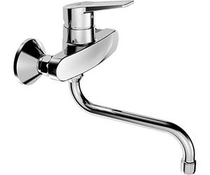 Hansa - Twist Monomando Lavabo Mural Maneta Compacta 232Mm Cromo (09692193)