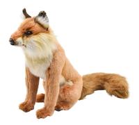 Hansa Zorro Rojo Sentado Juguete de Peluche Coleccionable de 30 cm a Partir de 3