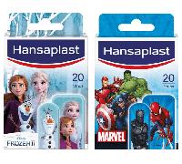 Hansaplast Apósitos Infantiles Frozen 20 uds + Marvel 20 uds
