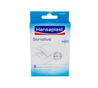 Hansaplast Apósitos Sensitive Anti-bacteriano XL - 5 Apósitos